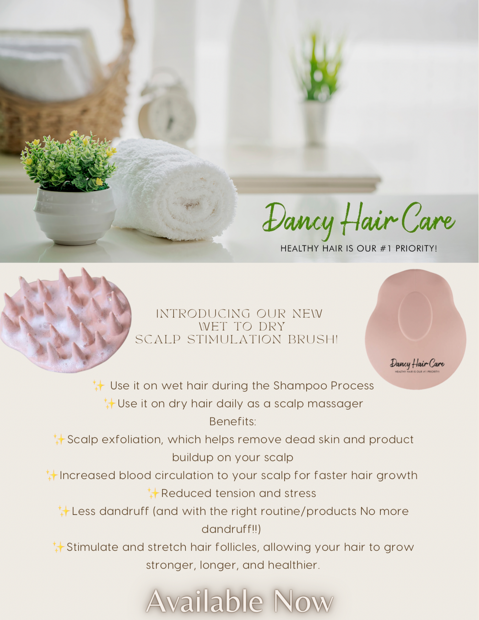 Dancy Hair Care Scalp Revitalizer